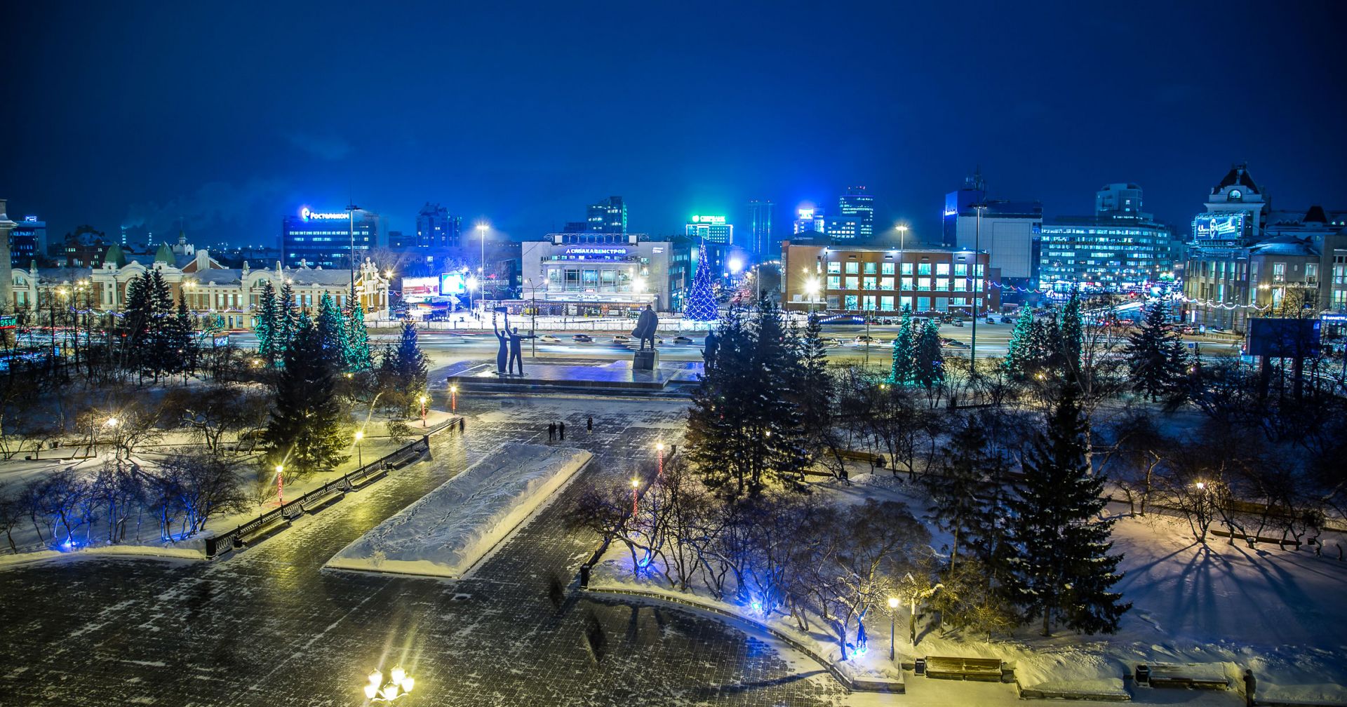 Площадь Ленина Новосибирск